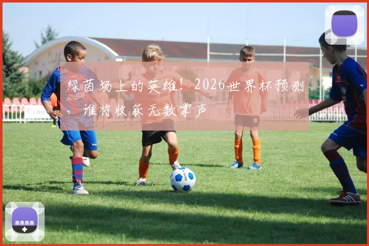 绿茵场上的英雄！2026世界杯预测，谁将收获无数掌声