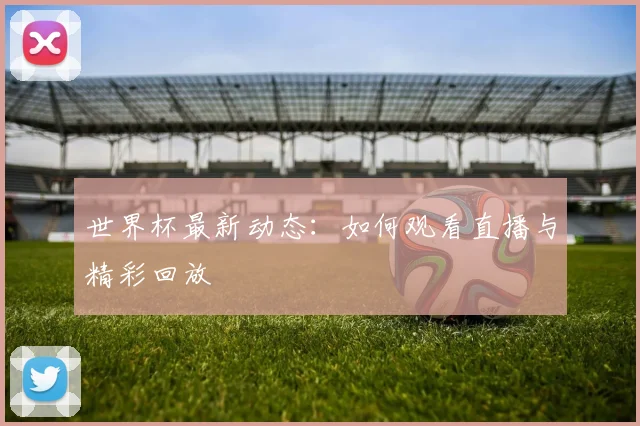 世界杯最新动态：如何观看直播与精彩回放